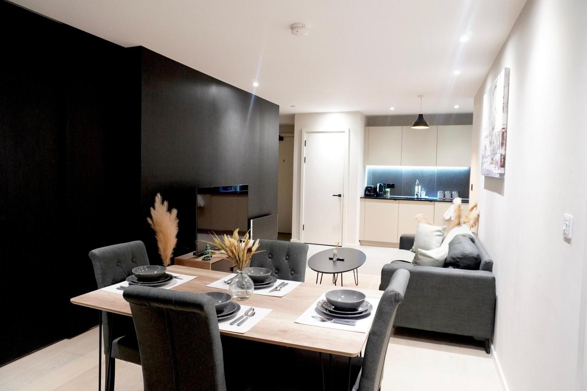 Central Manchester Luxury 2 Bed Apartment With Balcony Kültér fotó