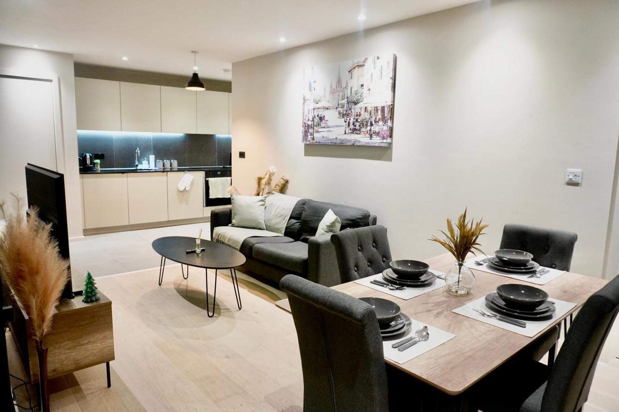 Central Manchester Luxury 2 Bed Apartment With Balcony Kültér fotó