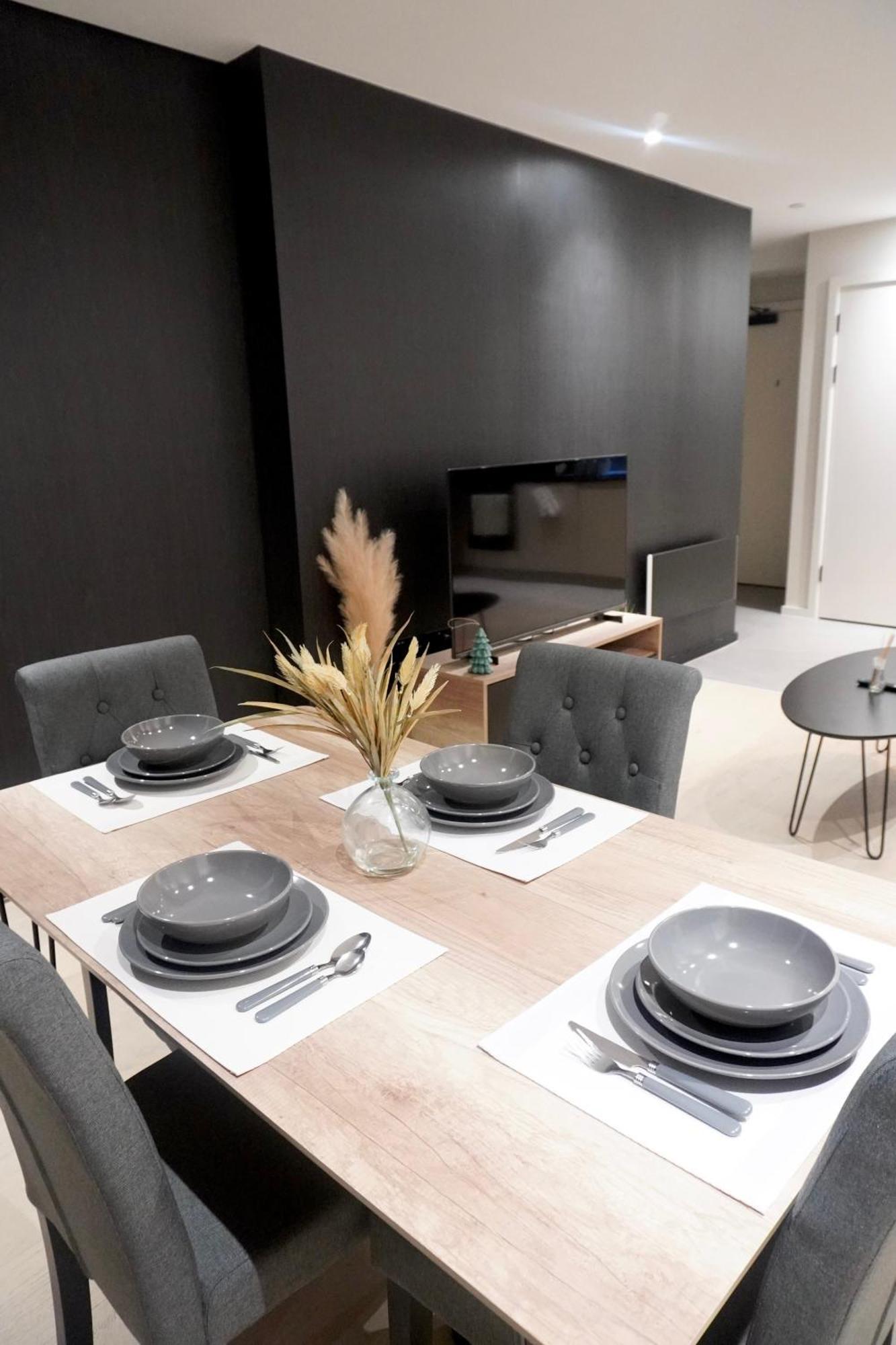 Central Manchester Luxury 2 Bed Apartment With Balcony Kültér fotó